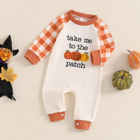 BemeyourBBs Newborn Baby Boy Fall Winter Clothes Infant Romper Jumpsuit | Newborn Baby Boy One Piece Outfit, Long Sleeve Romper with Cute Print, Letter, Good for Fall Winter Spirng, Photoshoot, Gift in Saudi Arabia