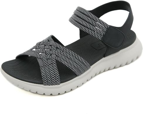 Touchmosees Ankle Strap Sports Sandals - Women's Hiking Sandals Comfortable Walking Sandals for Women Summer Beach Athletic Sandals in Kuwait