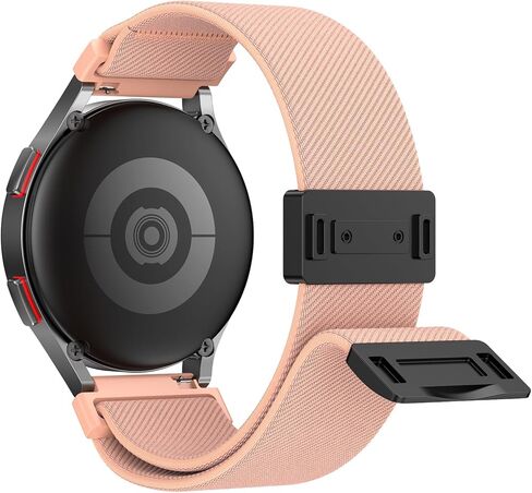 Goton Magnetic Elastic Band for Samsung Galaxy Watch 7 6 5 4 FE 40m 44mm / Ultra 47mm / Watch6 Classic 43mm 47mm / 5 Pro 45mm / 4 Classic 42mm 46mm, 20mm Stretchy Nylon Strap for Men Women in Kuwait