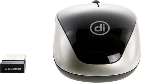 ماوس السفر اللاسلكي AllTerrain من Digital Innovations بثلاثة أزرار (4231000)، أسود in Kuwait