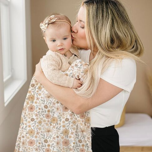 Konssy موسلين طفلة حديثي الولادة تلقي بطانية مع مجموعة عصابات رأس قماط الطفل الحضانة قماط التفاف in Kuwait