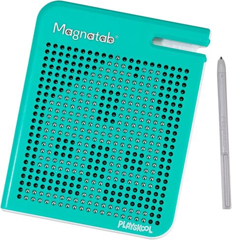 Playskool Magnatab - الأرقام والأشكال - لعبة تتبع الحروف المغناطيسية لتعلم الأطفال الصغار والرسم الحسي - للأطفال من سن 3 سنوات فما فوق in Saudi Arabia