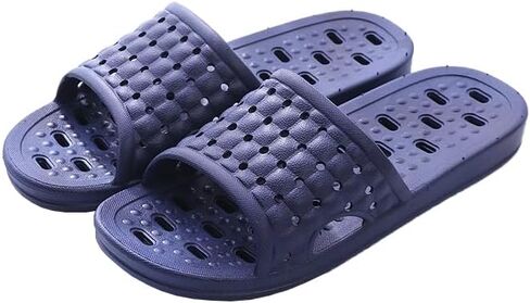Quick Drying Shower Slippers for Women Men, Non Slip Lightweight Open-toe Travel-friendly Breathable Shoes Slide Slippers for Bathroom,Indoor,Outdoor in Saudi Arabia