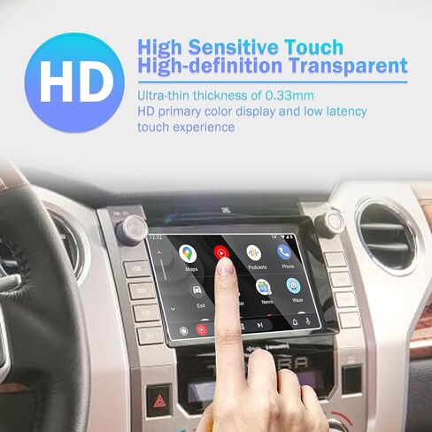 for 2020 2021 Toyota Tundra SR/SR5/Limited/Platinum/1794/TRD PRO 8 Inch Tempered Glass Screen Protector 9H Hardness Accessories Touchscreen (Not for 2022 2023 Toyota Tundra SR SR5 8 Inch) in Kuwait