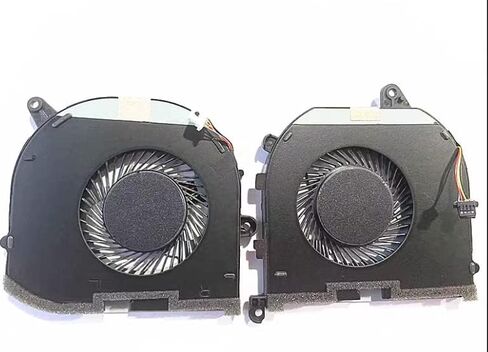 Laptop CPU+GPU Cooling Fan for Dell XPS 15 9570 & XPS 15 7590 Precision 5530 5540 Series P/N: 008YY9 0TK9J1 TK9J1 08YY9 in Kuwait