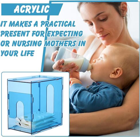 4 قطع من برج تخزين حليب الثدي، منظم تخزين حليب الثدي الشفاف، حاويات تخزين حليب الثدي القابلة لإعادة الاستخدام، ملحقات الرضاعة الطبيعية للثلاجة، تخزين الحليب المجمد in Kuwait