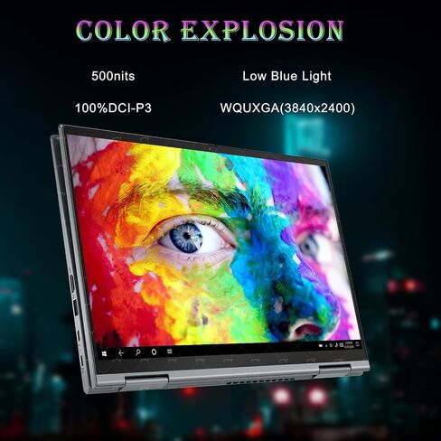 Lenovo ThinkPad X1 Yoga Gen 6 14" 4K(3840 x 2400) Touch 2-in-1 Laptop, Intel Evo Core i7-1185G7 vPro, Intel Iris Xe, 2X Thunderbolt 4, Win11 pro, w/Stylus Pen & HDMI (16GB RAM | 1TB PCIe SSD HDMI) in Saudi Arabia