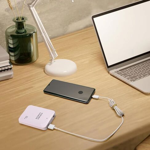 حامل شاحن هاتف يعمل بالبطارية 4AA، حامل بطارية للشحن في حالات الطوارئ، حامل شحن USB محمول مع 4 فتحات للبطارية (البطاريات غير متضمنة) in Saudi Arabia