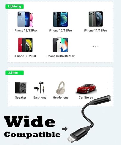 محول مقبس سماعة رأس أنثى USB من النوع C إلى 3.5 مم، (3 حزم) سلك كابل USB C إلى Aux Audio Dongle متوافق مع Samsung Galaxy S23 S23+ S22 S21 S20 Ultra S10 S9 Plus، Note 20 10، Pixel XL، iPad Pro in Kuwait