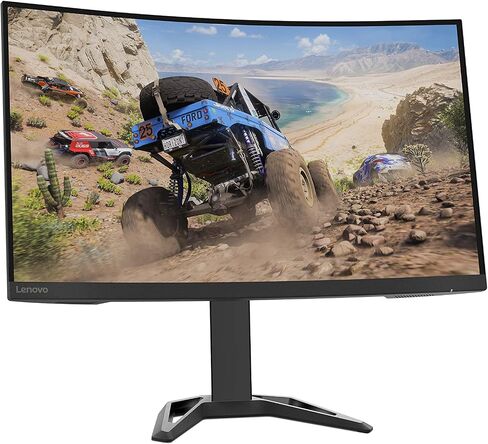 شاشة Lenovo G32qc-30 - شاشة منحنية QHD مقاس 31.5 بوصة - معدل تحديث 165 هرتز - راحة العين in Saudi Arabia