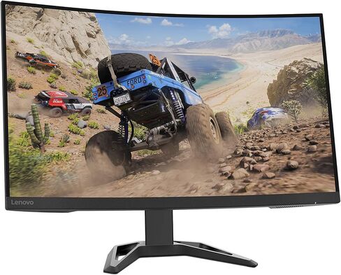 شاشة Lenovo G32qc-30 - شاشة منحنية QHD مقاس 31.5 بوصة - معدل تحديث 165 هرتز - راحة العين in Saudi Arabia