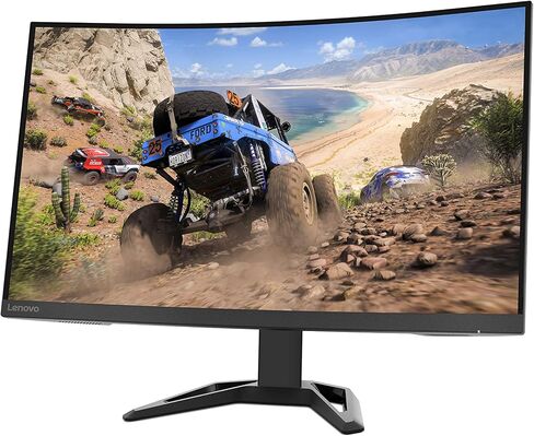 شاشة Lenovo G32qc-30 - شاشة منحنية QHD مقاس 31.5 بوصة - معدل تحديث 165 هرتز - راحة العين in Saudi Arabia