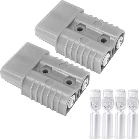 HiSport Battery Quick Connect Disconnect Electrical Plug 175A 1/0AWG for Recovery Winch or Trailer w 2Pcs Terminal pins(red) in Saudi Arabia