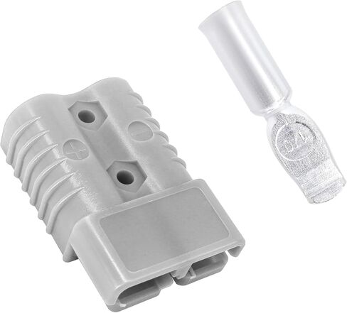 HiSport Battery Quick Connect Disconnect Electrical Plug 175A 1/0AWG for Recovery Winch or Trailer w 2Pcs Terminal pins(red) in Saudi Arabia