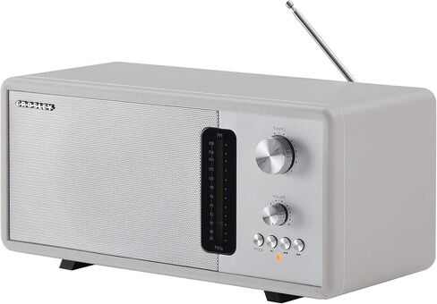 كروسلي CR3037B-WS هارموني مودرن بلوتوث FM راديو منضدية، رملي أبيض in Saudi Arabia