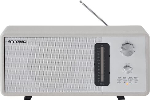 كروسلي CR3037B-WS هارموني مودرن بلوتوث FM راديو منضدية، رملي أبيض in Saudi Arabia