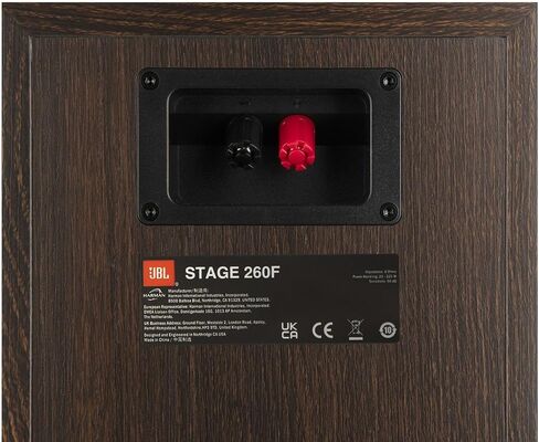 JBL Stage 2 L260F White 2-Way, Dual 6.5", 1" Aluminum Tweeter Floorstanding Loudspeaker (Black) in Saudi Arabia