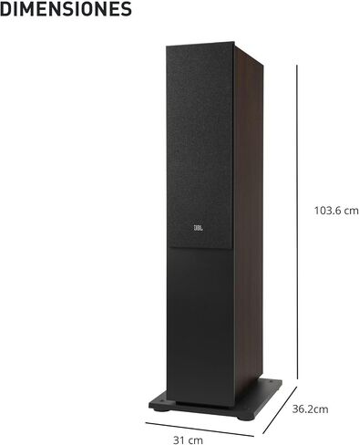 JBL Stage 2 L260F White 2-Way, Dual 6.5", 1" Aluminum Tweeter Floorstanding Loudspeaker (Black) in Saudi Arabia