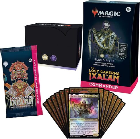 Magic: The Gathering The Lost Caverns of Ixalan Bundle - 8 Set Boosters + Accessories in Saudi Arabia