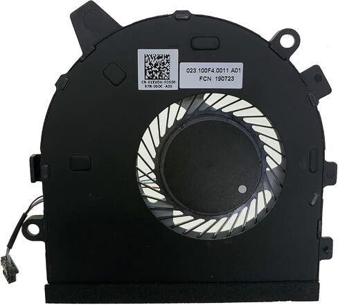 مروحة تبريد وحدة المعالجة المركزية لجهاز Dell Inspiron 13 7391 2-in1 I7391-7520BLK I7391-5537SLV Series مبرد الكمبيوتر المحمول 0HYPYN in Saudi Arabia