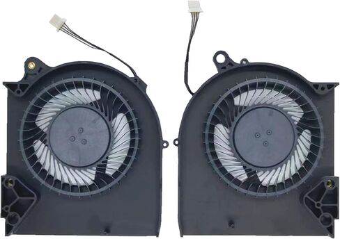 استبدال مروحة تبريد الكمبيوتر المحمول الجديدة CPU+GPU لجهاز Dell Alienware M15 R5 M15 R6 M15 Ryzen R5 M15 Ryzen R6 2021 Series EG75071S1-C050-S9A EG75071S1-C060-S9A 5K210D3LEJ 5K2105G70D DC12V Fan in Saudi Arabia