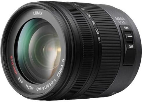 باناسونيك لوميكس جي فاريو اتش دي 14-140 ملم/F4.0-5.8 ASPH./MEGA O.I.S. عدسة | H-VS014140 - النسخة الدولية (متجددة) in Saudi Arabia