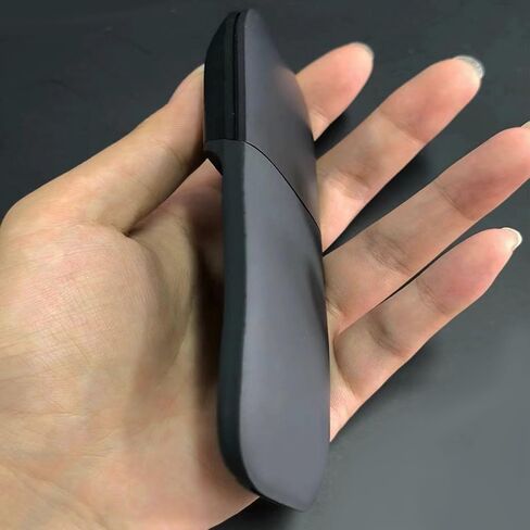 ماوس Arc Touch Mouse، ينطبق على Microsoft Surface Arc Mouse FHD-00001 ماوس محمول قابل للطي ماوس صامت قابل للطي للكمبيوتر/Mac/OS/الكمبيوتر المحمول/الكمبيوتر المحمول (أسود) in Kuwait