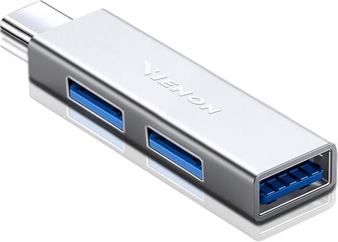 موزع USB C بثلاثة منافذ 3.0، VIENON من الألومنيوم USB C إلى USB A Hub 3.0، موسع USB مقسم USB لأجهزة MacBook Pro وMacBook Air والمزيد من أجهزة الكمبيوتر المحمول/الكمبيوتر اللوحي/الهاتف من النوع C in Kuwait