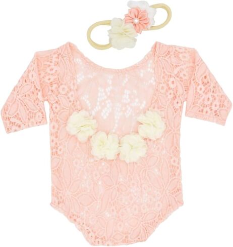 الوليد الرضع الفتيات التصوير الدعائم الطفل الدانتيل السروال القصير وتتسابق مع القوس غطاء الرأس الوليد الطفل تبادل لاطلاق النار صور الفتيات صور الدعائم in Kuwait