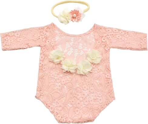 الوليد الرضع الفتيات التصوير الدعائم الطفل الدانتيل السروال القصير وتتسابق مع القوس غطاء الرأس الوليد الطفل تبادل لاطلاق النار صور الفتيات صور الدعائم in Kuwait