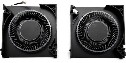 استبدال مروحة تبريد وحدة المعالجة المركزية + وحدة معالجة الرسومات الأصلية الجديدة لـ DELL Precision 7680 7670 (M7680 M7670)، P/N: 0MFWHG، DC28000Y4SL MG75090V1-C310-S9A (لـ RTX A3000 A4500 A5500 3080Ti) in Kuwait