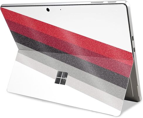 غلاف الكمبيوتر اللوحي اللامع اللامع المتوافق مع Microsoft Surface Pro 11 (2024) - خطوط مائلة - غطاء لاصق واقٍ ملتف من الفينيل الفاخر 3M - سهل الاستخدام | صُنع في الولايات المتحدة الأمريكية بواسطة MightySkins in Saudi Arabia
