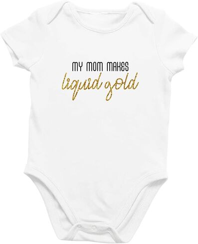 Printique Organic GOTS Certified Baby Onesie Unisex Bodysuit 0-18 months - For Mom in Saudi Arabia