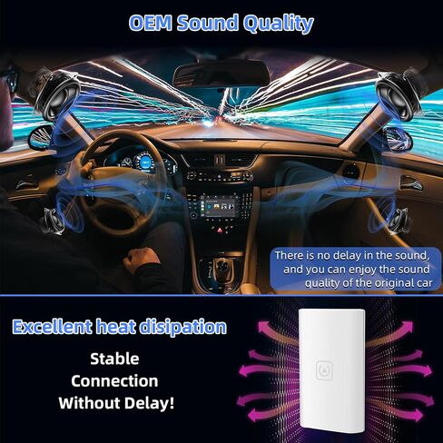 2 in1 Mini Wireless CarPlay Adapter 2024 - Android Car Play Wireless Adapter for Android 11+, Wireless Apple Carplay Adapter for iPhone 6+ /iOS10 +,Android Auto Wireless Adapter Car Play Dongle in Saudi Arabia