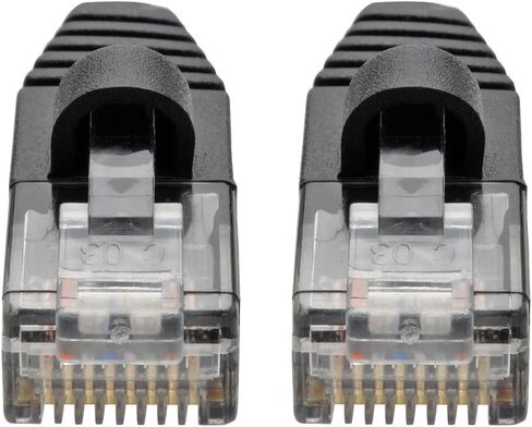 كابل إيثرنت Tripp Lite Cat6a 10G، كابل توصيل شبكة UTP رفيع مصبوب بدون مشبك (RJ45 M/M)، أزرق، 20 قدم (N261-S20-BL) in Saudi Arabia