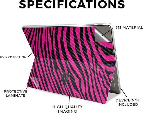 غلاف الكمبيوتر اللوحي اللامع اللامع المتوافق مع Microsoft Surface Pro 11 (2024) - خطوط مائلة - غطاء لاصق واقٍ ملتف من الفينيل الفاخر 3M - سهل الاستخدام | صُنع في الولايات المتحدة الأمريكية بواسطة MightySkins in Saudi Arabia