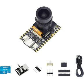 Sipeed MaixCAM 1TOPS NPU RISCV Development Board, 256MB DDR3 C906 RISC-V CPU SBC, AI Smart Vision Sensor for AI Face Recognition/Object Tracking, Support Phython C/C++ Programming (MaixCAM Module)