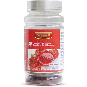 AIHIYO Lycopene Soft Capsule, 100mg Tomato Supplement Extract, Organic Complex Formula, 100 Count