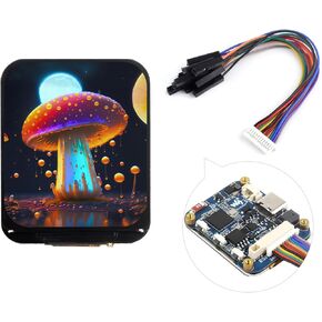 Waveshare ESP32-S3 1.69inch Round Display Development Board, Embedded with ST7789V2 Display Driver Chip, SPI Display, 32-Bit 240MHz LX7 Dual-Core Processor, Round Micro LCD Display