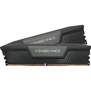 CORSAIR VENGEANCE DDR5 RAM 32GB (2x16GB) 6400MHz CL36 Intel XMP iCUE Compatible Computer Memory - Black (CMK32GX5M2B6400C36)