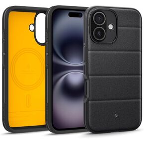 Caseology Athlex Mag for iPhone 16 Pro Max Case [Integrated Grip] Military Grade Drop Tested (2024) - Active Black