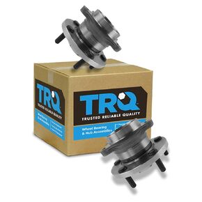 TRQ Rear Pre-Pressed Wheel Bearing & Hub Assembly Pair Set for 2003-2009 Nissan 350Z / 2003-2007 Infiniti G35
