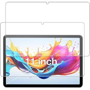 واقي شاشة لجهاز DOOGEE Tablet Android 14 Tablet T30E 11 بوصة 2024، طبقة من الزجاج المقسى مضادة للخدش وحساسية لمس عالية، عبوتان.
