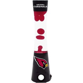 Sporticulture 2-in-1 NFL Team Magma Lamp with Built-in Bluetooth Speaker - 16.5" NFL Team Magma Lamp with Standard Outlet Connection and 30-Watt Bulb (Included) – Arizona Cardinals