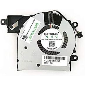 Replacement New CPU Cooling Fan for HP 13-S 13-S000 13-S100 13-S121 13-S128 13-S020 13-S192 13-S060 13-S120 TPN-W113 Series 809825-001 DFS400705PU0T FGCS 023.1003B.0001 FOX164B71763 Fan