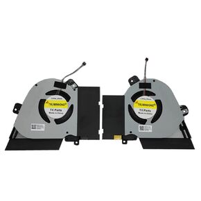 New Compatible CPU and GPU Cooling Fan for ASUS ROG GX502LWS GX502G GX502GW GX502GV GX502LXS GU502 DFS200912210T FMJD DFSCK221051821 FMJC 13NR02U0T02011 13NR02U0T03011 DC12V 1A
