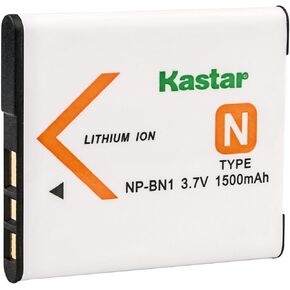Kastar 3-Pack Battery Replacement for Sony Cyber-shot DSC-WX5, Cyber-shot DSC-WX7, Cyber-shot DSC-WX9, Cyber-shot DSC-WX10, Cyber-shot DSC-WX30, Cyber-shot DSC-WX50, Cyber-shot DSC-WX60 Camera