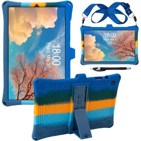 Case for Samsung Galaxy Tab S6 Lite 10.4-inch Tablet 2024/2022/2020 (Model SM-P620/P625/P613/P619/P610/P615/P617) Lightweight, soft and multifunctional case (Colorful Purple)