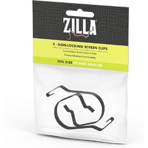 مشابك غير قابلة للقفل لشاشة الهواء النقي من زيلا للزواحف، عبوتان، صغيرة in Kuwait