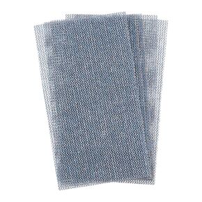 HARFINGTON 15pcs Mesh Sanding Sheets 240 Grits 2.8" x 5" Ceramic Abrasive Wet Dry Sandpaper Dust-Free Hook and Loop Abrasive Pads for Car Woodworking Metal Polishing & Grinding